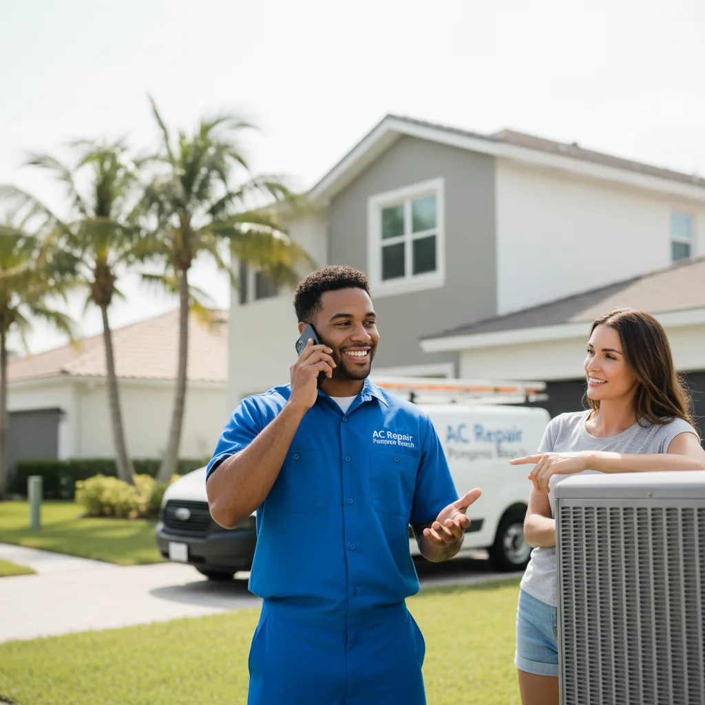 AC Repair Pompano Beach customer support in Van Lear